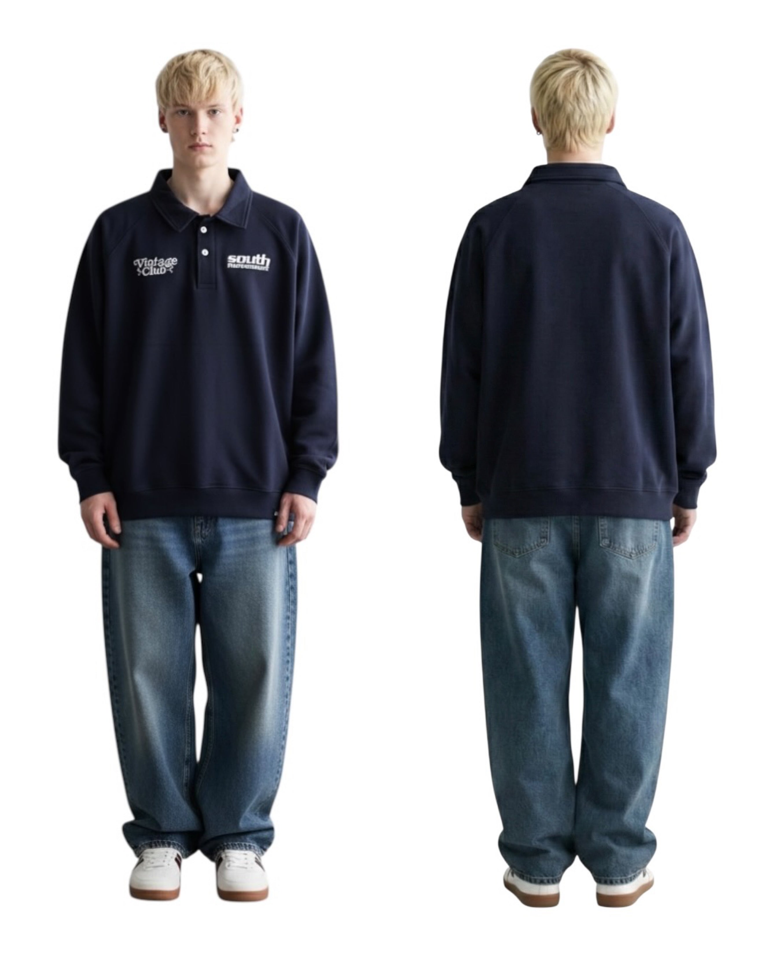 SouthMovement Eclipse — Navy Depth (Dark Blue)