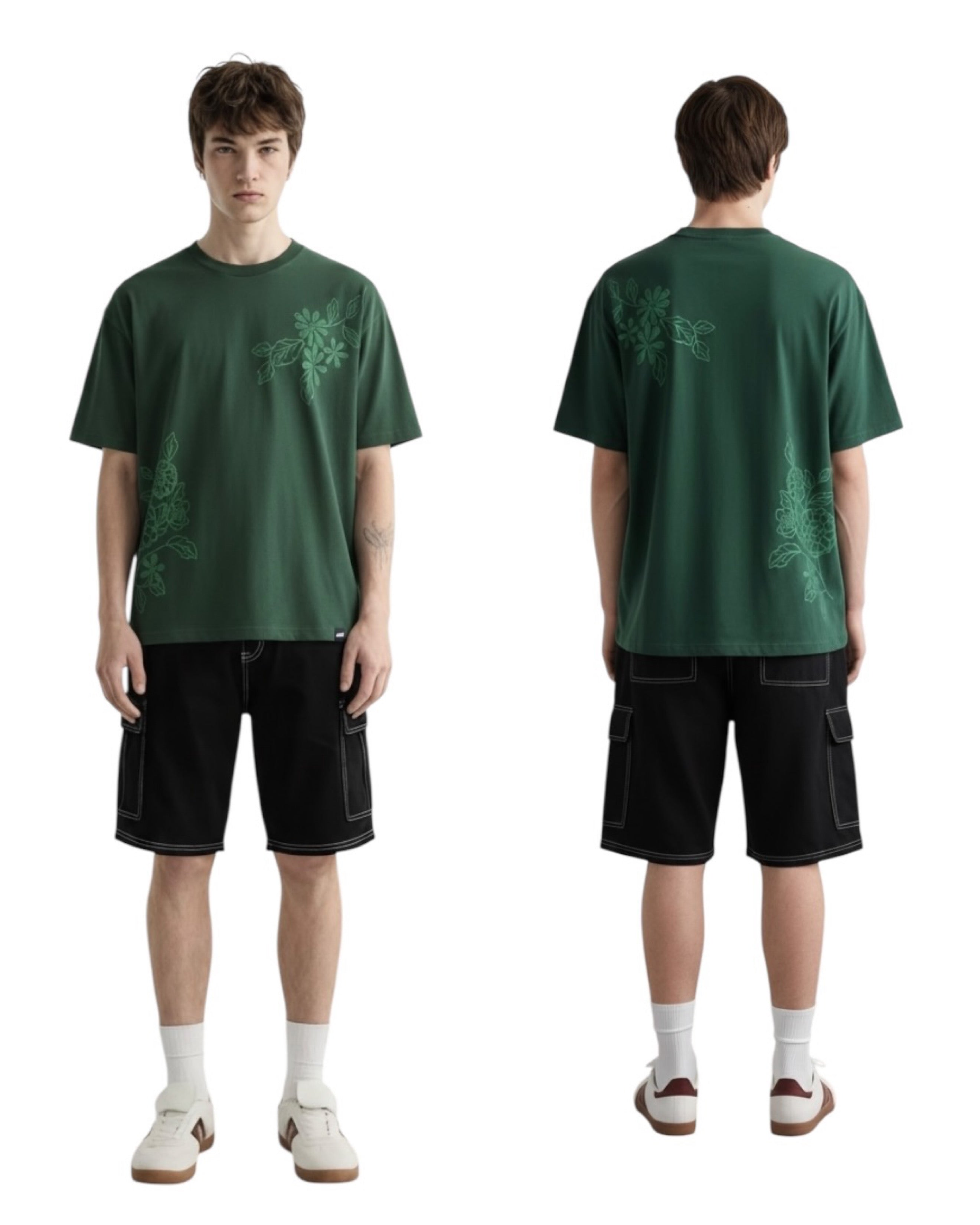 SouthMovement — Silent Bloom (Forest Green)