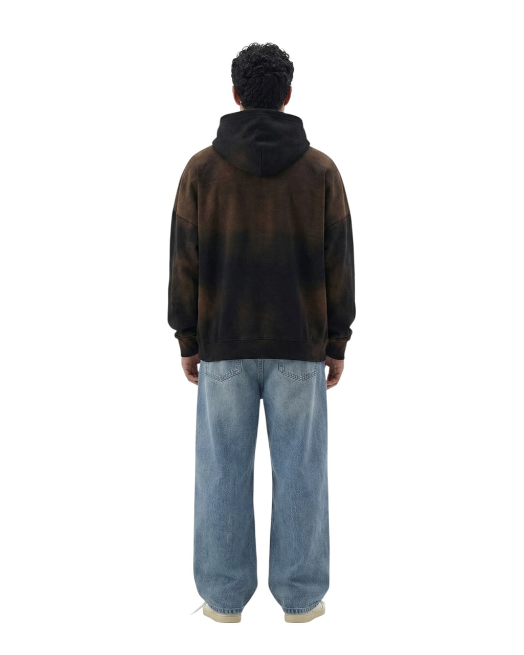 SouthMovement — Burnt Wash Hoodie (Vintage Brown Black)