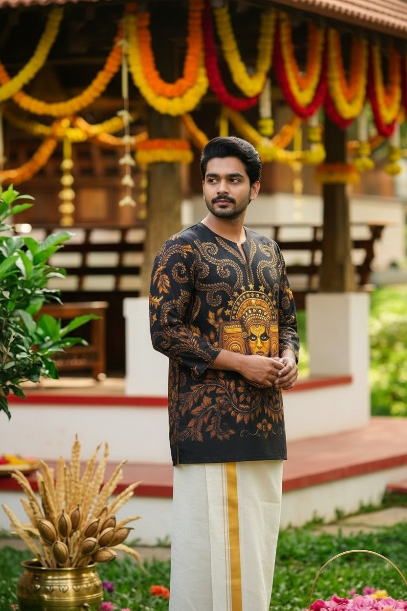 Theyyam Heritage Kurta