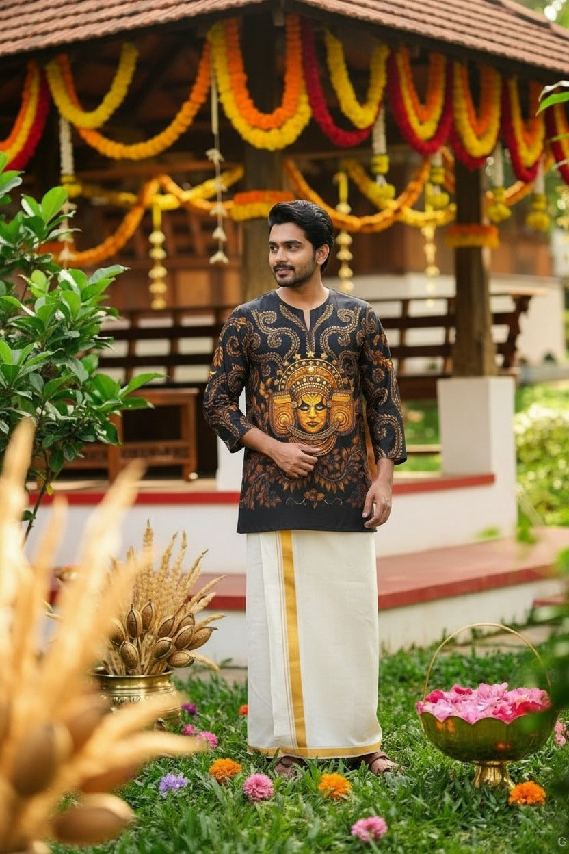 Theyyam Heritage Kurta