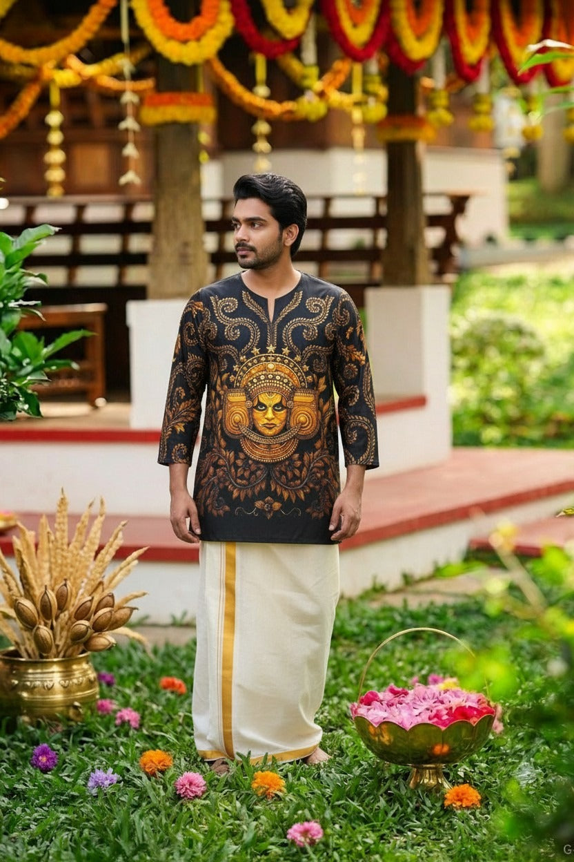 Theyyam Heritage Kurta