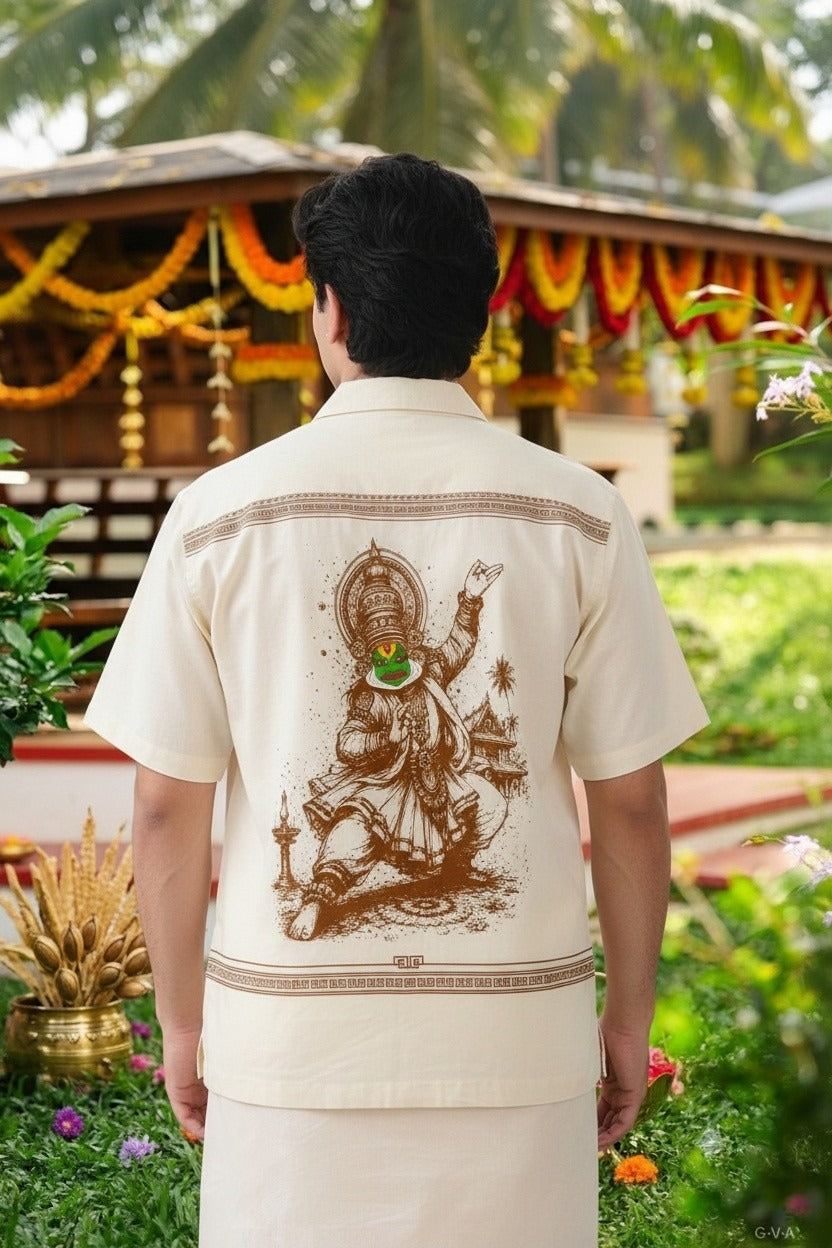 Onam Heritage Rayon Shirt